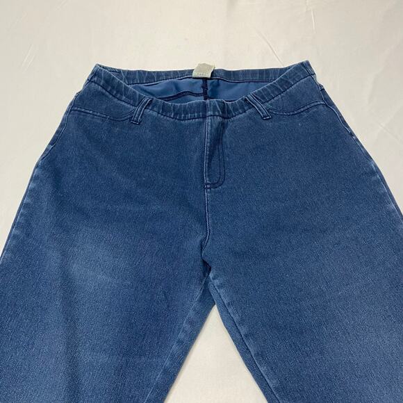 Faded Glory Women's Pull On Jegging Jeans Size 12 Mid-Rise Stretch W32 L 28 1/2 - Picture 3 of 10
